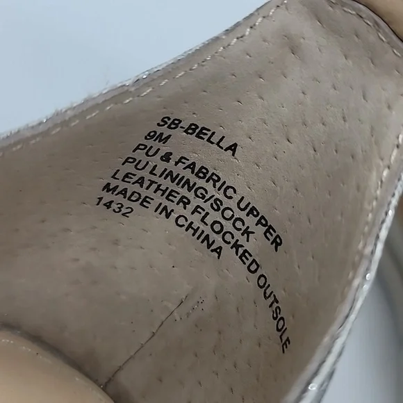 BETSEY JOHNSON sz 9 Bella bling rhinestone glitter sandal block heel AMA… - Picture 12 of 12